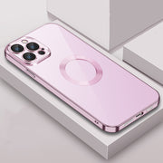 9D Electroplated Edge Len Film Clear PC + Custodia antiurto in TPU, For iPhone 13 Pro, For iPhone 13 Pro Max