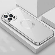 9D Electroplated Edge Len Film Clear PC + Custodia antiurto in TPU, For iPhone 13 Pro, For iPhone 13 Pro Max