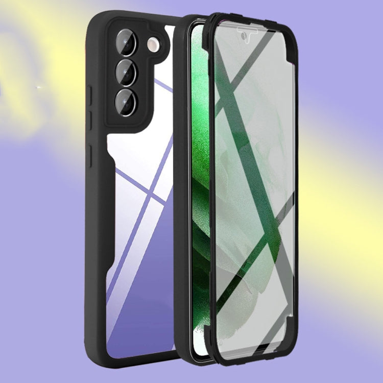 Acrilico + TPU Custodia per telefono antiurto a copertura totale a 360 gradi, For Samsung Galaxy S22+ 5G, For Samsung Galaxy S22 Ultra 5G, For Samsung Galaxy A21s, For Samsung Galaxy A22 4G