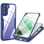 Acrilico + TPU Custodia per telefono antiurto a copertura totale a 360 gradi, For Samsung Galaxy S22+ 5G, For Samsung Galaxy S22 Ultra 5G, For Samsung Galaxy A21s, For Samsung Galaxy A22 4G
