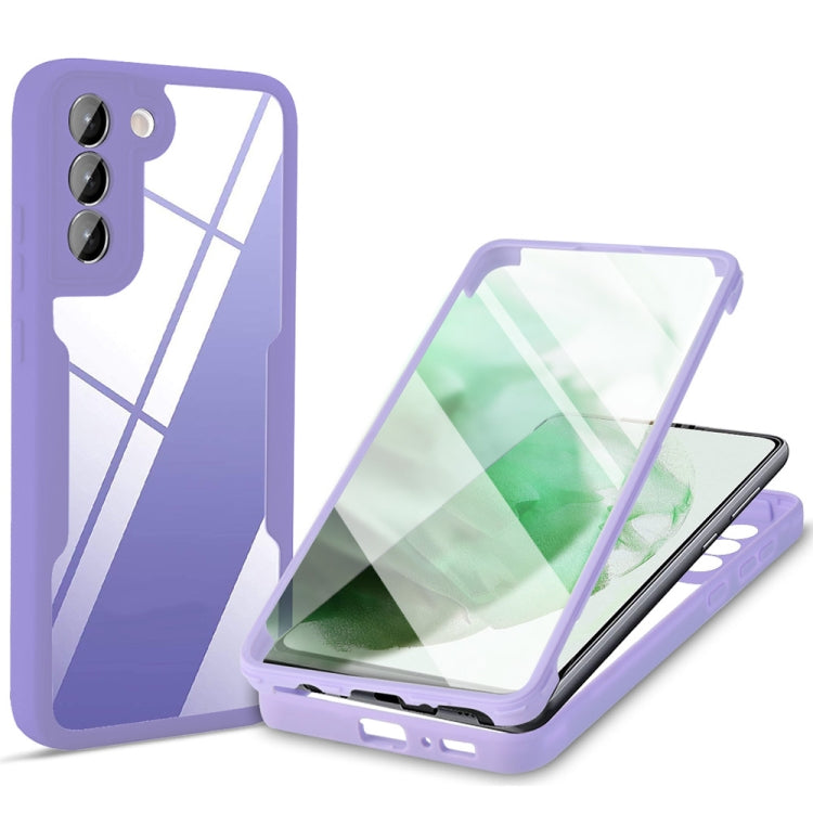 Acrilico + TPU Custodia per telefono antiurto a copertura totale a 360 gradi, For Samsung Galaxy S22+ 5G, For Samsung Galaxy S22 Ultra 5G, For Samsung Galaxy A21s, For Samsung Galaxy A22 4G