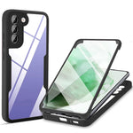 Acrilico + TPU Custodia per telefono antiurto a copertura totale a 360 gradi, For Samsung Galaxy S22+ 5G, For Samsung Galaxy S22 Ultra 5G, For Samsung Galaxy A21s, For Samsung Galaxy A22 4G