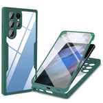 Acrilico + TPU Custodia per telefono antiurto a copertura totale a 360 gradi, For Samsung Galaxy S22+ 5G, For Samsung Galaxy S22 Ultra 5G, For Samsung Galaxy A21s, For Samsung Galaxy A22 4G