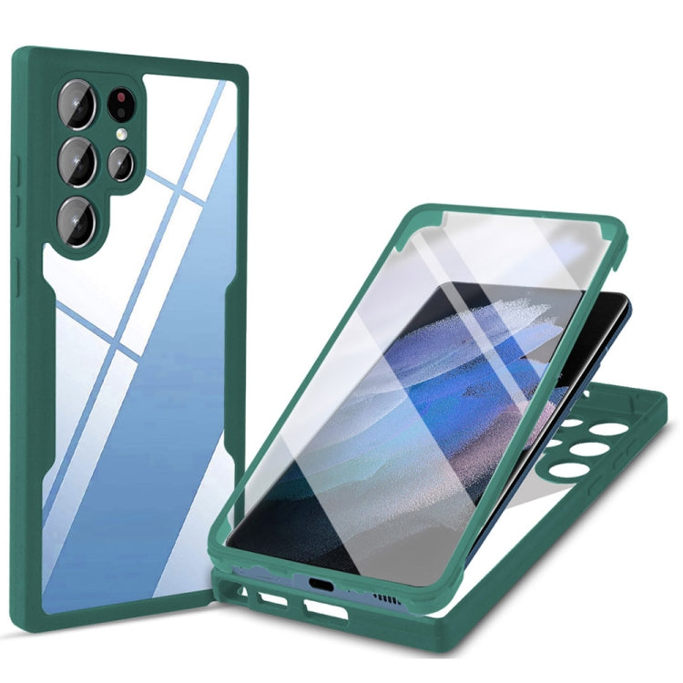 Acrilico + TPU Custodia per telefono antiurto a copertura totale a 360 gradi, For Samsung Galaxy S22+ 5G, For Samsung Galaxy S22 Ultra 5G, For Samsung Galaxy A21s, For Samsung Galaxy A22 4G