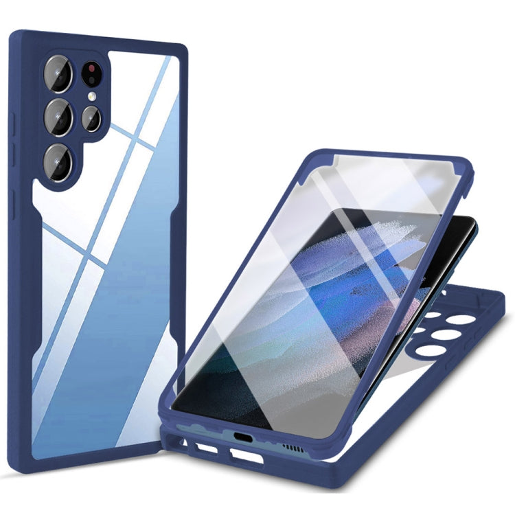 Acrilico + TPU Custodia per telefono antiurto a copertura totale a 360 gradi, For Samsung Galaxy S22+ 5G, For Samsung Galaxy S22 Ultra 5G, For Samsung Galaxy A21s, For Samsung Galaxy A22 4G