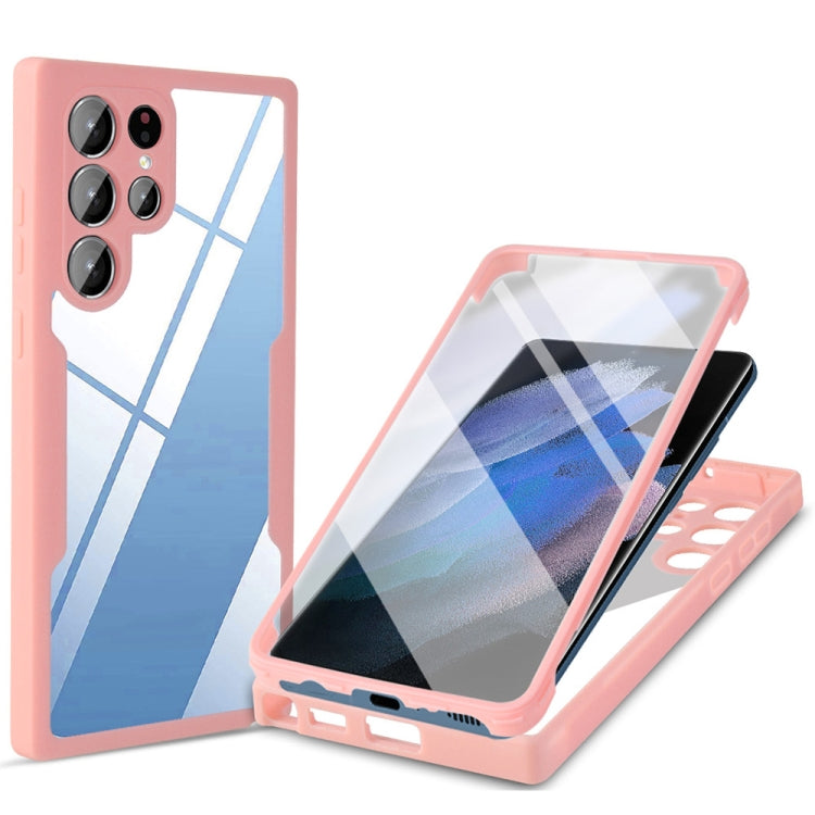 Acrilico + TPU Custodia per telefono antiurto a copertura totale a 360 gradi, For Samsung Galaxy S22+ 5G, For Samsung Galaxy S22 Ultra 5G, For Samsung Galaxy A21s, For Samsung Galaxy A22 4G