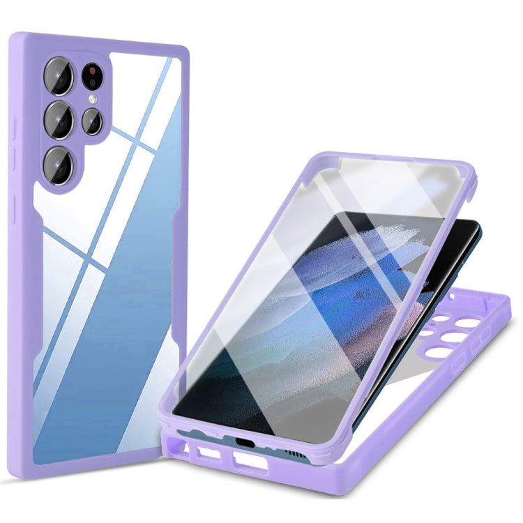 Acrilico + TPU Custodia per telefono antiurto a copertura totale a 360 gradi, For Samsung Galaxy S22+ 5G, For Samsung Galaxy S22 Ultra 5G, For Samsung Galaxy A21s, For Samsung Galaxy A22 4G