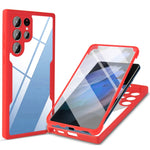 Acrilico + TPU Custodia per telefono antiurto a copertura totale a 360 gradi, For Samsung Galaxy S22+ 5G, For Samsung Galaxy S22 Ultra 5G, For Samsung Galaxy A21s, For Samsung Galaxy A22 4G