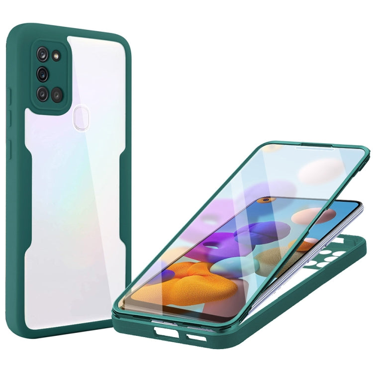 Acrilico + TPU Custodia per telefono antiurto a copertura totale a 360 gradi, For Samsung Galaxy S22+ 5G, For Samsung Galaxy S22 Ultra 5G, For Samsung Galaxy A21s, For Samsung Galaxy A22 4G