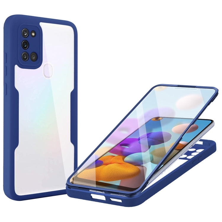 Acrilico + TPU Custodia per telefono antiurto a copertura totale a 360 gradi, For Samsung Galaxy S22+ 5G, For Samsung Galaxy S22 Ultra 5G, For Samsung Galaxy A21s, For Samsung Galaxy A22 4G