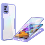 Acrilico + TPU Custodia per telefono antiurto a copertura totale a 360 gradi, For Samsung Galaxy S22+ 5G, For Samsung Galaxy S22 Ultra 5G, For Samsung Galaxy A21s, For Samsung Galaxy A22 4G
