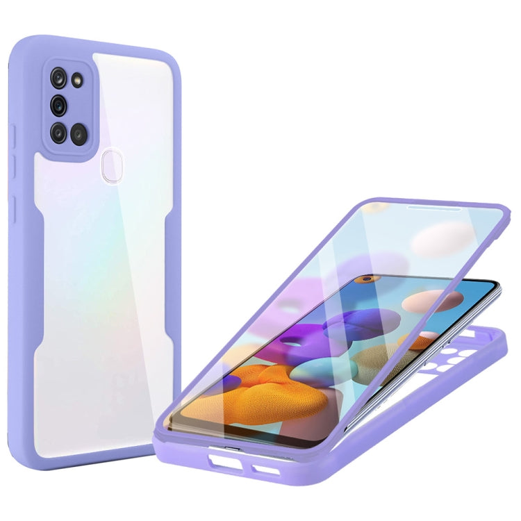 Acrilico + TPU Custodia per telefono antiurto a copertura totale a 360 gradi, For Samsung Galaxy S22+ 5G, For Samsung Galaxy S22 Ultra 5G, For Samsung Galaxy A21s, For Samsung Galaxy A22 4G