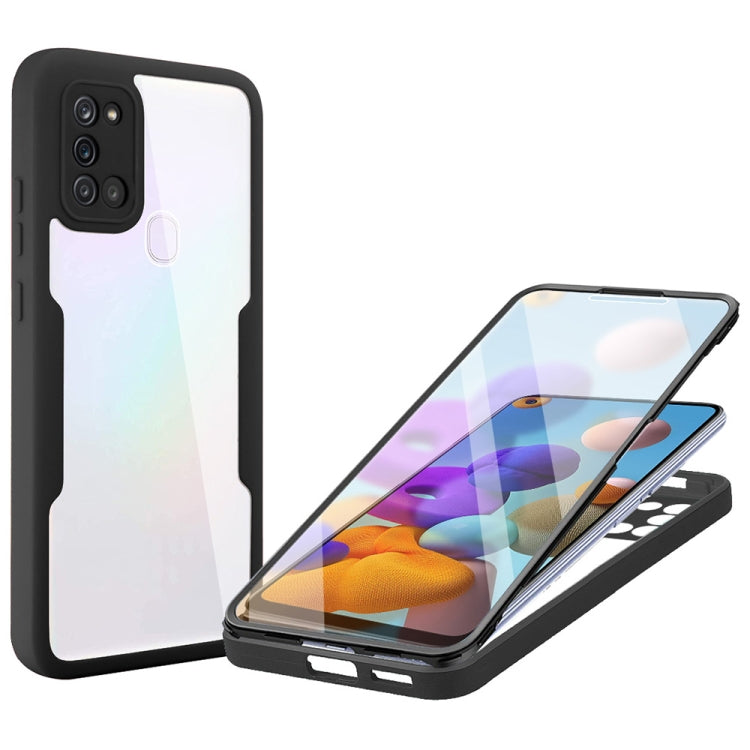Acrilico + TPU Custodia per telefono antiurto a copertura totale a 360 gradi, For Samsung Galaxy S22+ 5G, For Samsung Galaxy S22 Ultra 5G, For Samsung Galaxy A21s, For Samsung Galaxy A22 4G