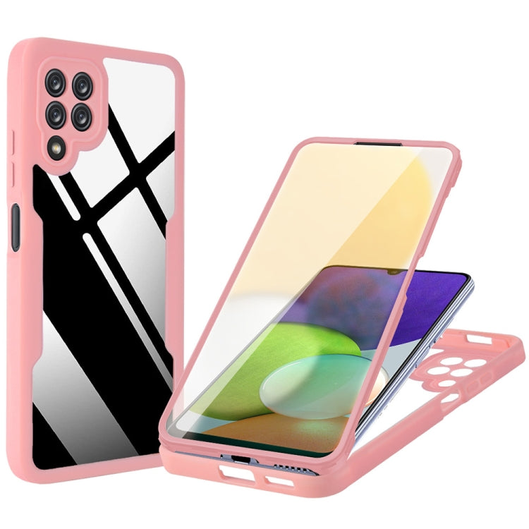 Acrilico + TPU Custodia per telefono antiurto a copertura totale a 360 gradi, For Samsung Galaxy S22+ 5G, For Samsung Galaxy S22 Ultra 5G, For Samsung Galaxy A21s, For Samsung Galaxy A22 4G