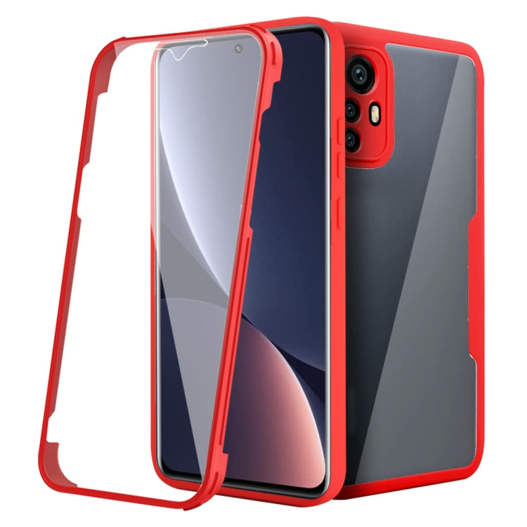 Acrilico + TPU Custodia per telefono antiurto a copertura totale a 360 gradi, For Samsung Galaxy A32, For OPPO A16 / A55 5G, For Xiaomi 12 5G, For Xiaomi 12 Pro 5G