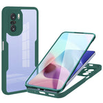 Acrilico + TPU Custodia per telefono antiurto a copertura totale a 360 gradi, For Xiaomi Redmi  K40, For Xiaomi Redmi Note 11 4G Global, For Xiaomi Poco X3 NFC / X3