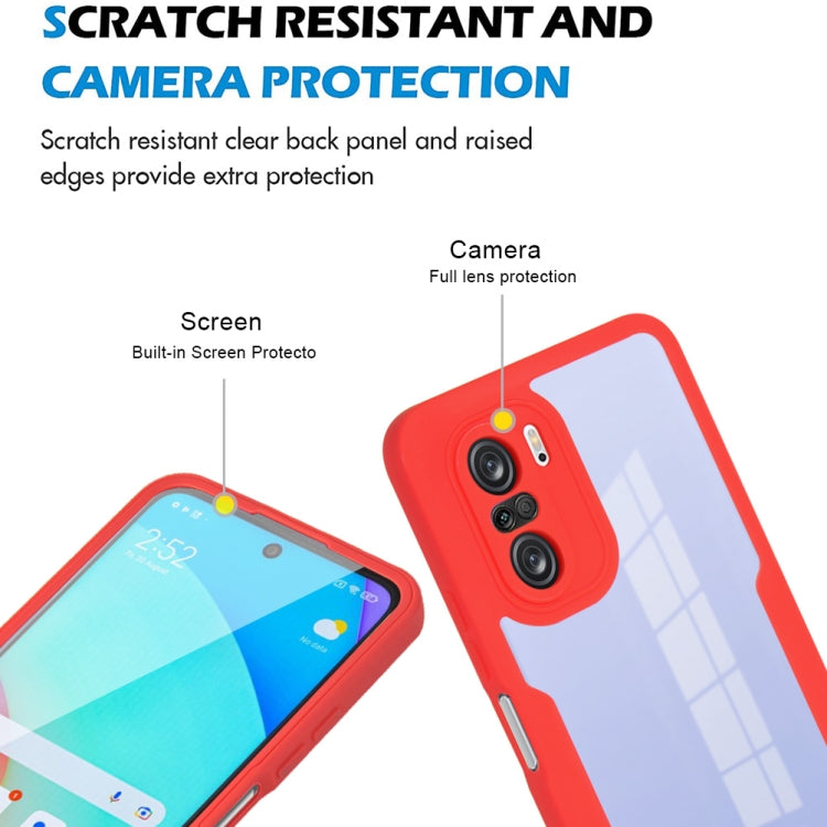 Acrilico + TPU Custodia per telefono antiurto a copertura totale a 360 gradi, For Xiaomi Redmi  K40, For Xiaomi Redmi Note 11 4G Global, For Xiaomi Poco X3 NFC / X3