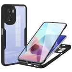 Acrilico + TPU Custodia per telefono antiurto a copertura totale a 360 gradi, For Xiaomi Redmi  K40, For Xiaomi Redmi Note 11 4G Global, For Xiaomi Poco X3 NFC / X3