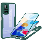 Acrilico + TPU Custodia per telefono antiurto a copertura totale a 360 gradi, For Xiaomi Redmi  K40, For Xiaomi Redmi Note 11 4G Global, For Xiaomi Poco X3 NFC / X3