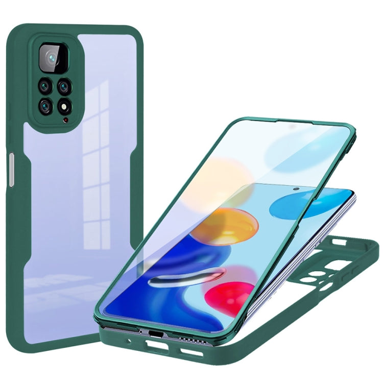 Acrilico + TPU Custodia per telefono antiurto a copertura totale a 360 gradi, For Xiaomi Redmi  K40, For Xiaomi Redmi Note 11 4G Global, For Xiaomi Poco X3 NFC / X3