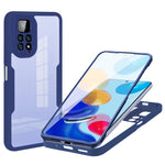 Acrilico + TPU Custodia per telefono antiurto a copertura totale a 360 gradi, For Xiaomi Redmi  K40, For Xiaomi Redmi Note 11 4G Global, For Xiaomi Poco X3 NFC / X3