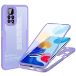 Acrilico + TPU Custodia per telefono antiurto a copertura totale a 360 gradi, For Xiaomi Redmi  K40, For Xiaomi Redmi Note 11 4G Global, For Xiaomi Poco X3 NFC / X3