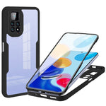 Acrilico + TPU Custodia per telefono antiurto a copertura totale a 360 gradi, For Xiaomi Redmi  K40, For Xiaomi Redmi Note 11 4G Global, For Xiaomi Poco X3 NFC / X3