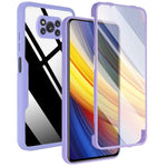Acrilico + TPU Custodia per telefono antiurto a copertura totale a 360 gradi, For Xiaomi Redmi  K40, For Xiaomi Redmi Note 11 4G Global, For Xiaomi Poco X3 NFC / X3