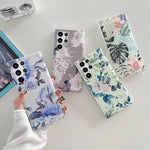 Custodia per cellulare in TPU con fiore laser, For Samsung Galaxy S22 5G, For Samsung Galaxy S22+ 5G, For Samsung Galaxy S22 Ultra 5G