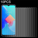 10 pellicole in vetro temperato da 0,26 mm 9H 2,5D, For Tecno Spark 8C(10 PCS), For ZTE Blade V40(10 PCS), For Meizu Meilan S6 (10 PCS)