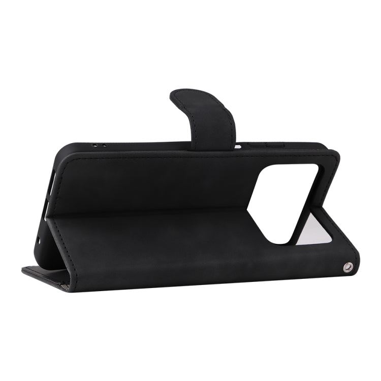 Custodia per telefono in pelle con vibrazione magnetica Skin Feel, For Xiaomi Poco M4 Pro 4G, For OnePlus Nord CE 2 5G