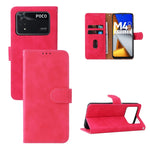 Custodia per telefono in pelle con vibrazione magnetica Skin Feel, For Xiaomi Poco M4 Pro 4G, For OnePlus Nord CE 2 5G