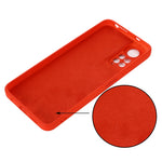 Custodia per telefono a copertura totale antiurto in silicone liquido di colore puro, For Xiaomi Redmi Note 11S/ Note 11 4G