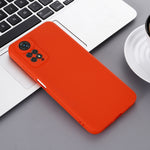 Custodia per telefono a copertura totale antiurto in silicone liquido di colore puro, For Xiaomi Redmi Note 11S/ Note 11 4G