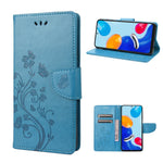 Custodia per cellulare in pelle con motivo a farfalla in rilievo, For Xiaomi Redmi Note 11 4G / Note 11S, For Xiaomi Poco X4 Pro 5G