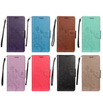 Custodia per cellulare in pelle con motivo a farfalla in rilievo, For Xiaomi Redmi Note 11 4G / Note 11S, For Xiaomi Poco X4 Pro 5G