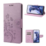 Custodia per cellulare in pelle con motivo a farfalla in rilievo, For Xiaomi Redmi Note 11 4G / Note 11S, For Xiaomi Poco X4 Pro 5G
