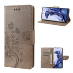 Custodia per cellulare in pelle con motivo a farfalla in rilievo, For Xiaomi Redmi Note 11 4G / Note 11S, For Xiaomi Poco X4 Pro 5G