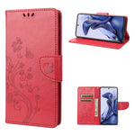Custodia per cellulare in pelle con motivo a farfalla in rilievo, For Xiaomi Redmi Note 11 4G / Note 11S, For Xiaomi Poco X4 Pro 5G