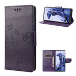 Custodia per cellulare in pelle con motivo a farfalla in rilievo, For Xiaomi Redmi Note 11 4G / Note 11S, For Xiaomi Poco X4 Pro 5G