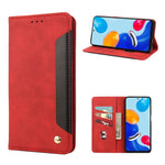 Custodia per telefono in pelle con giunzione magnetica Skin Feel, For Xiaomi Redmi Note 11 4G / Note 11S, For Xiaomi Poco X4 Pro 5G