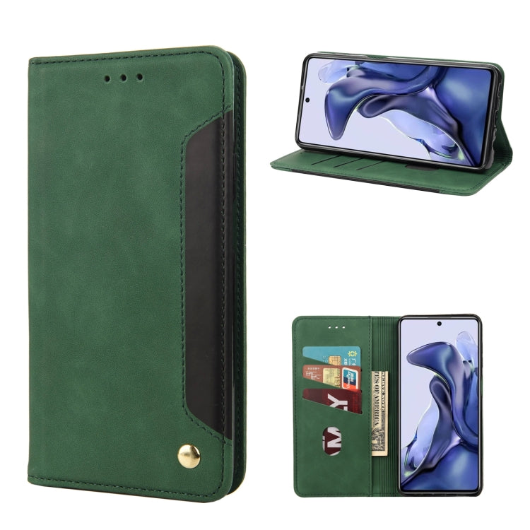 Custodia per telefono in pelle con giunzione magnetica Skin Feel, For Xiaomi Redmi Note 11 4G / Note 11S, For Xiaomi Poco X4 Pro 5G