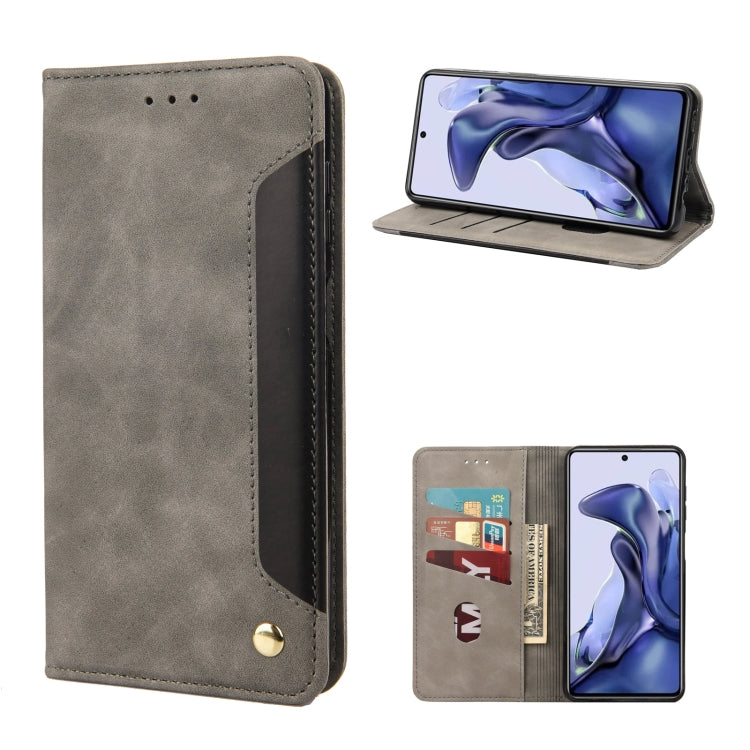 Custodia per telefono in pelle con giunzione magnetica Skin Feel, For Xiaomi Redmi Note 11 4G / Note 11S, For Xiaomi Poco X4 Pro 5G