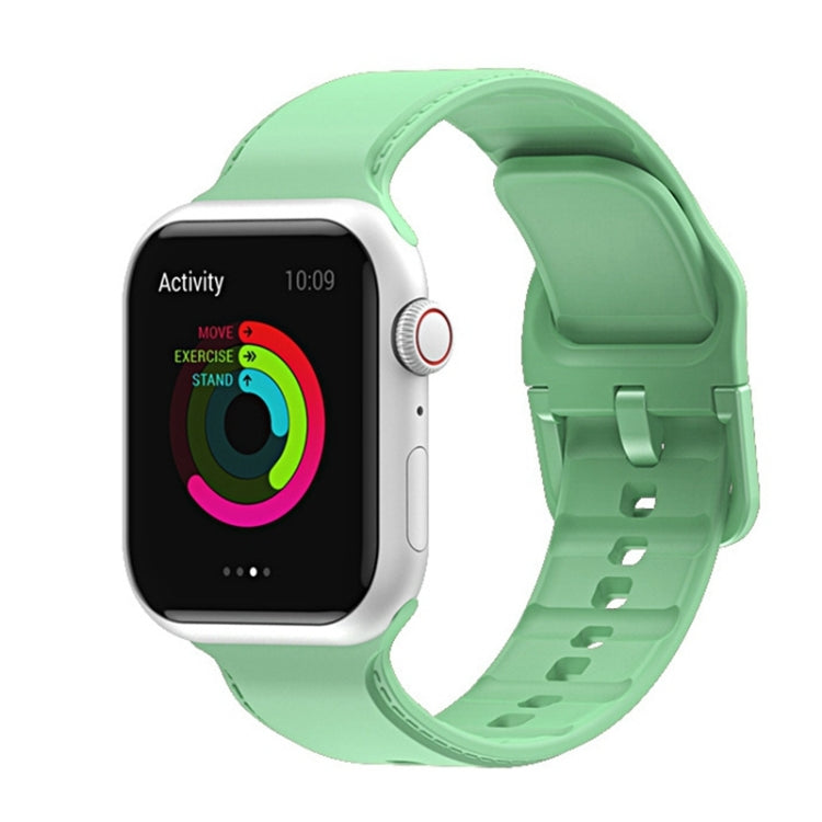 Cinturino con cuciture in silicone per Apple Watch Series, 7 41mm / 6&SE&5&4 40mm / 3&2&1 38mm