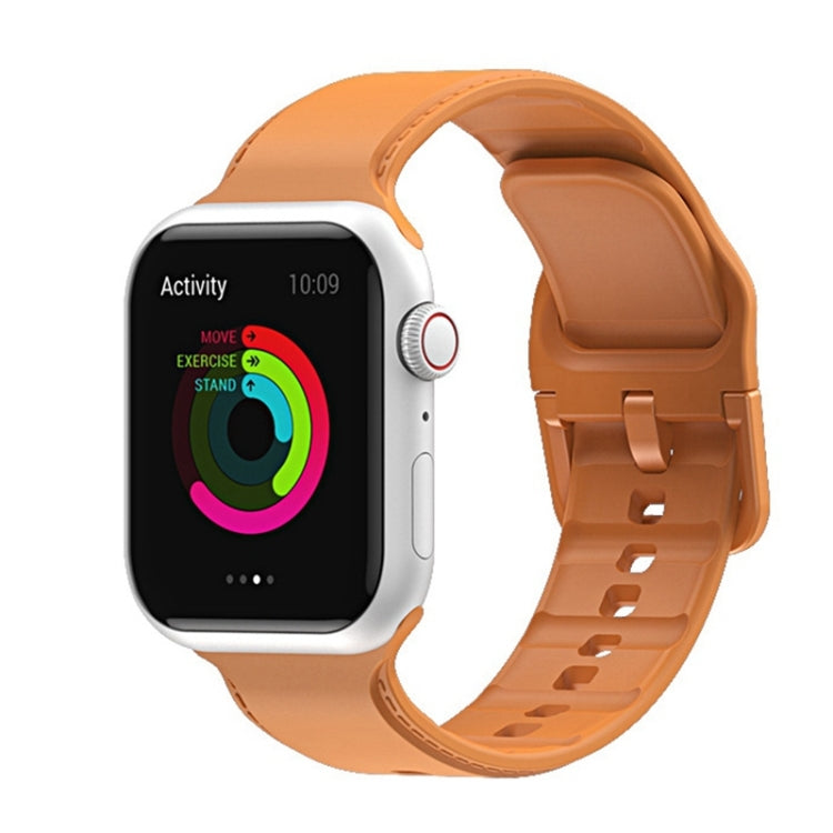 Cinturino con cuciture in silicone per Apple Watch Series, 7 41mm / 6&SE&5&4 40mm / 3&2&1 38mm