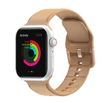 Cinturino con cuciture in silicone per Apple Watch Series, 7 41mm / 6&SE&5&4 40mm / 3&2&1 38mm