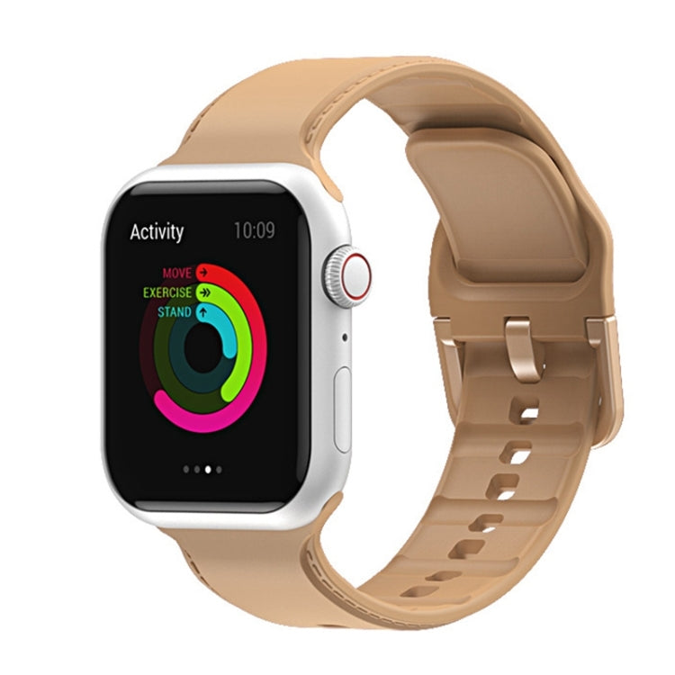 Cinturino con cuciture in silicone per Apple Watch Series, 7 41mm / 6&SE&5&4 40mm / 3&2&1 38mm