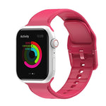 Cinturino con cuciture in silicone per Apple Watch Series, 7 41mm / 6&SE&5&4 40mm / 3&2&1 38mm