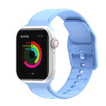 Cinturino con cuciture in silicone per Apple Watch Series, 7 45mm / 6&SE&5&4 44mm / 3&2&1 42mm