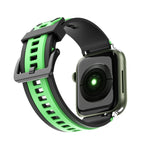 Cinturino in silicone bicolore per Apple Watch Series, 7 41mm / 6&SE&5&4 40mm / 3&2&1 38mm, 7 45mm / 6&SE&5&4 44mm / 3&2&1 42mm